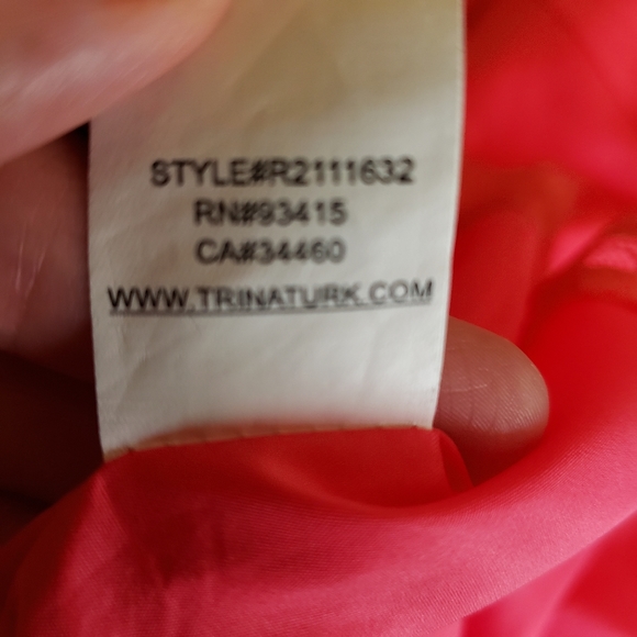Trina Turk Coral Dress - Picture 6 of 9